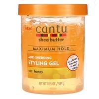ราคา Cantu Shea Butter Maximum Hold Anti Shedding Styling Gel with Honey 18 5 oz (19314693459)