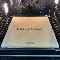 ราคา Baking stone ขนาด 30x40 cm แผ่นหินรองอบ sourdough pizza ขนาด 30x40 cm pizza stone (20486918154)