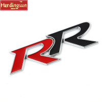 ราคา Hardingsun 3D โลหะ RR โลโก้สติ๊กเกอร์รถยนต์สัญลักษณ์ Trunk ป้ายสัญลักษณ์สำหรับ Honda RR Civic Mugen Accord Crv City Hrv (17301830254)