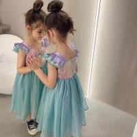 ราคา พร้อมส่ง ชุดเดรสเจ้าหญิง นางเงือกน้อย แฟชั่นฤดูร้อน ใส่เที่ยวออกงาน ปังมาก (19635590886)