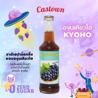 ราคา Castown craft soda คราฟต์โซดา คาสทาวน์ รส องุ่นเคียวโฮ 265 มล 1 ขวด (19787981121)