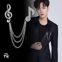 ราคา Melody Pin Lapel pin พินติดสูท เข็มกลัด สำหรับผู้ชาย (20123650962)