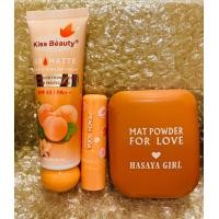 ราคา Set ชุดสุดน่ารัก แป้งHASAYA ลิปปาล์มพีช BB พีช 009 (9958446713)