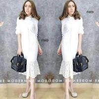 ราคา Maya fashion เสื้อผ้าแฟชั่น เดรสออกงาน เดรสเชิ้ตยาว ใส่ออกงาน เดรสใส่ทำงาน ชุดทำงาน สีแดง สีขาว สีดำ พร้อมส่ง (18596125958)