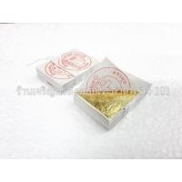 ราคา ทองคำเปลว บริสุทธิ์แท้ ทองคัดพิเศษ ขนาด 4 x 4 ซม ตราช้าง ของแท้ 100 แผ่นทองคำเปลว ทองคำเปลวแท้ ทองคำเปลวตราช้าง แผ่นทองคำเปลว แผ่นทองคำ (10544402100)