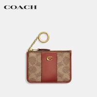 ราคา COACH ที่ใส่การ์ดผู้หญิงรุ่น Mini Skinny Id Case In Signature Canvas สีครีม CI185 B4NQ4 (19544865731)