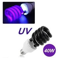 ราคา ซื้อ 5 ชิ้น ลด 50 หลอดไฟ แบล็คไลท์ Black Light 40W 65W 12V ปากคีบ 220V ขั้ว E27 ทรงตะเกียบ ทอร์นาโด แสงม่วง ใช้ ล่อแมลง แมงดา ผีเสื้อ แมงกระชอน (19279746981)
