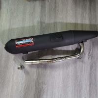 ราคา ท่อเวฟ125ปลาวาฬ เทอร์โบ ผ่าดัง ไส้เงียบ WAVE125ปลาวาฬ 2018 2022 LED คอ28ออก32 คอลาย จุกเลสโต มี มอก เสียงเหมือนท่อชาญสปีด (18752956411)