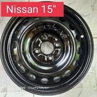 ราคา ราคาต่อวง ล้อกะทะNissan ขอบ15x5 1 2 ดุม60 1 4รู100 สำหรับAlmera March (19732403613)