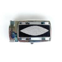 ราคา หัวเข็มขัดหนังปลากระเบนแท้ แบบออโต้ล็อค สำหรับเข็มขัดขนาด1 5นิ้ว สแตนเลสแท้ (9858818561)