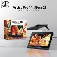 ราคา XPPen Artist Pro 14 Gen 2 Drawing Display Low Blue Light FHD Monitor Fully Laminated Screen with 16384 Pressure Levels X3 Pro Smart Stylus with a Shortcut Key Remote with a Pen Case Built in Foldable 