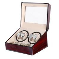 ราคา พร้อมส่ง Watch Winder กล่องหมุนนาฬิกาอัตโนมัติ กล่องใส่นาฬิกา กล่องนาฬิกา ลายไม้มะเกลือสีดำ กล่องนาฬิกาไฟฟ้าแบบสองหัว 4 6 ช่อง สีเปียโน (19521343132)