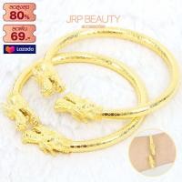 ราคา กำไลขือมือ กำไลทอง ลายมังกรคู่ ปรับระดับได้ สินค้าขายดีพร้อมส่ง ชุบทอง96 5 งานฝีมือจากช่างเยาวราช (762052690)