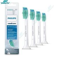 ราคา จัดส่งใน1วัน2023 06New C1หัวแปรงเปลี่ยนได้4ชิ้นสำหรับแปรงสีฟันไฟฟ้า Philips Sonicare C2แผ่นโลหะที่ปรับให้เหมาะสม Hx9023ควบคุม 65 (19414757881)