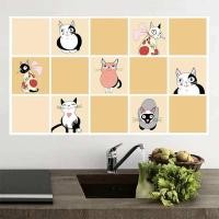 ราคา สติกเกอร์วอลเปเปอร์ กันน้ำ กันน้ำมัน สำหรับห้องครัว ฟิล์มกันเปื้อน กันรอย ติดครัวกันน้ำมันกระเด็น (11992331533)