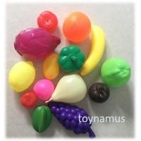 ราคา toynamus ผลไม้จำลอง ของเล่นของเด็ก ชุดผัก ผลไม้ พลาสติกแข็งแรง ไม่คม ไม่บาดมือน้องๆ แน่นอนค่ะ ของเล่นขายของ ของเล่นทำอาหาร (2745182258)