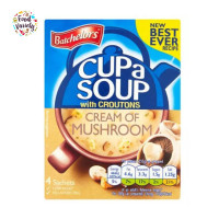 ราคา Batchelors Cream of Mushroom Instant Soup with Croutons 99g ซุปกึ่งสำเร็จรูปผสมหัวหอมและขนมปังกรอบ 99กรัม (1678486648)