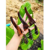 ราคา มีดเดือยไก่ ใบมีด 4 นิ้ว ด้ามปลอกไม้ขาวดำ (17436210064)