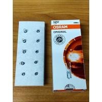 ราคา หลอดไฟ T5 12V ไฟหน้าปัดรถยนต์ OSRAM 2721 ราคา ต่อ 10 หลอด (17888877953)