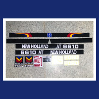 ราคา สติ๊กเกอร์ติดรถไถฟอร์ด รุ่น AT6610 ดำ 3สี ดำ 4สี ford AT6610 งานสกรีน สีสวย ติดทน งานละเอียด (11034618918)