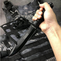 ราคา มีดพก มีดเดินป่า Columbia พร้อมซอง มีดทหาร ยุทธวิธี มีดใบตาย อุปกรณ์แคมป์ปิ้งและเดินป่า (10866852168)