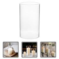 ราคา HOMEMAXS ฝาครอบเทียนแก้ว เชิงเทียน ปลอกเทียน เชิงเทียน เปลวไฟเปิด กระบอกเทียนแก้ว (20003947588)