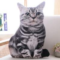 ราคา พร้อมส่ง ตุ๊กตาแมว ตุ๊กตาหมา หมอนรูปแมว หมา3D เหมือนตัวจริงเลย 50cm ส่งไว (19054239972)