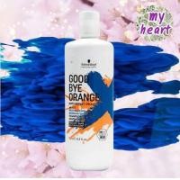 ราคา Schwarzkopf Goodbye Orange Shampoo 300 1000 ml แชมพูฆ่าเม็ดสีส้ม Good Bye Orange (11459992157)