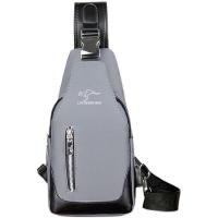 ราคา BARNOROO กระเป๋าสะพายผู้ชาย กระเป๋าคาดอก ผ้ากันน้ำ พร้อมUSB Port รุ่น กระเป๋าแบรนเนม กระเป๋าสะพายผช กระเป๋าสะพาย (7502315118)