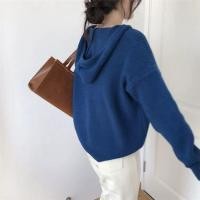 ราคา NEW เสื้อไหมพรมมีฮู้ดสีพื้น เสื้อไหมพรมแขนยาว เสื้อกันหนาว มีฮู้ด ใส่สบาย ไหมพรมนิ่ม เสื้อแฟชั่นผู้หญิง เสื้อสไตล์เกาหลี (17027666792)