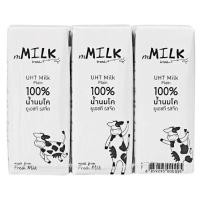 ราคา เอ็มมิลค์ นมยูเอชที รสจืด M Milk UHT Milk Plain 180ml Pack3 (20006610760)
