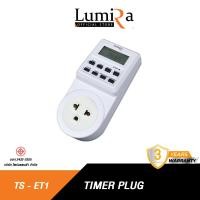 ราคา LUMIRA TS ET1 ปลั๊กไฟตั้งเวลา เปิด ปิด เสียบและใช้งานได้ทันที (14325514285)