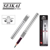 ราคา SEIKAI ปลอกต่อดินสอ สีเงิน ใช้ได้กับดินสอ EE สีไม้ และดินสอทั่วไป (19590088625)