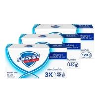 ราคา SAFEGUARD Bar Soap Pure White เซฟการ์ด เพียว ไวท์ สบู่ สบู่ก้อนอาบน้ำต้านแบคทีเรีย 120g แพ็ค3 x 3กล่อง (1038934961)