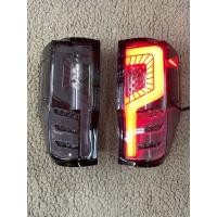 ราคา ไฟท้าย ford Ranger ไฟท้ายแต่ง ฟอร์ด เรนเจอร์ led ไฟเลี้ยววิ่ง สีสโมค ปี2012 2019 (20455775705)
