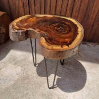 ราคา โต๊ะไม้ โต๊ะกาแฟ coffee table โต๊ะกลางโซฟา โต๊ะกลม โต๊ะ มินิมอล โต๊ะกลมมินิมอล โต๊ะกลาง โต๊ะรับแขก โต๊ะเตี้ย สตูลเตี้ย โต๊ะข้าง (20317005625)