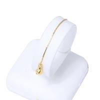 ราคา สร้อยข้อเท้า สร้อยข้อเท้าหุ้มทอง ลายไหมทองประดับกระพรวน น้ำหนัก2สลึง ยาว9นิ้ว ทองเคลือบแก้ว เหมือนจริง ทองโคลนนิ่ง (7131208378)