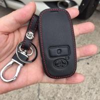 ราคา ซองหนังแท้ ใส่กุญแจรีโมทรถยนต์ รุ่นโลโก้เหล็ก Toyota All New Yaris Ativ Raize Veloz 2022 2023 (19394488373)
