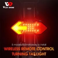 ราคา WEST BIKING ไฟจักรยานกันน้ำชาร์จ USBไฟสัญญาณเลี้ยวไฟหลังจักรยานไฟ LED เตือนไฟท้ายจักรยานอุปกรณ์ขี่จักรยาน (11829564146)
