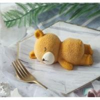 ราคา พิมพ์ซิลิโคนหัวใจ แม่พิมพ์หมีนอน 3 มิติ Sleepy Bear 3D พิมพ์หมี พิมพ์สบู่ ทำน้ำแข็ง พิมพ์วุ้น พิมพ์กระต่าย พิมพ์หมู (17572969565)