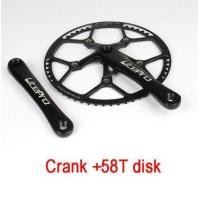 ราคา Litepro จานหน้าจักรยานแบบบูรณาการกับเดี่ยวจานหน้าแบบจานหน้า130BCD 45T 47T 53T 56T 58T 130มม สำหรับจักรยานพับได้อะไหล่ (11807987454)