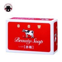 ราคา Cow Brand Beauty Soap สบู่น้ำนมวัว สบู่ก้อน ยอดขายอันดับ 1 จากญี่ปุ่น Moisture กล่องแดง Koneko (18633799522)