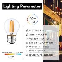 ราคา Genixgreen Led เอดิสันหลอดไฟ4วัตต์วินเทจเส้นใยหลอดไฟประหยัดพลังงาน220โวลต์หลอดไฟ2700พันอบอุ่นสีขาวหลอดไฟ LED สำหรับบ้าน (15319714263)