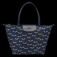 ราคา longchamp 1899 Large 2605 Medium Le Pliage Chevaux Ailes Long Handle Tote bag Nylon Shoulder Dumpling Bag (5069994023)