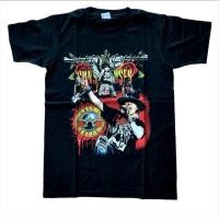 ราคา เสื้อยืดวงร็อค GUNS N ROSES กันแอนโรส เสื้อวง เสื้อยืดกันแอนโรส เสื้อวินเทจ เสื้อยืด (19650154622)