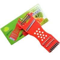 ราคา ที่ขูดมะละกอ มีดปอกผลไม้ 3in1 มีดปอกอเนกประสงค์ ที่ขูดมะละกอ แบบหนา veggie chopper คม (20255286818)