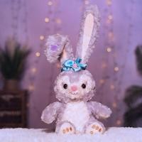 ราคา QERAL Stella Lou ตุ๊กตา ตุ๊กตากระต่ายม่วงกระต่ายสเตลล่าลู ตุ๊กตาดัดหูได้ ของขวัญวันเกิดจี้กระต่ายดัฟฟี่ ตุ๊กตา (17657838921)