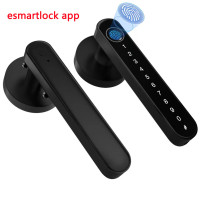 ราคา TUYA ล็อคดิจิตอล ลูกบิดประตู ลูกบิดประตูดิจิตอล สมาร์ทล็อค ล็อคลายนิ้วมือ Digital Door lock ประตูดิจิตอล กลอนประตูดิจิตอ (20507332522)
