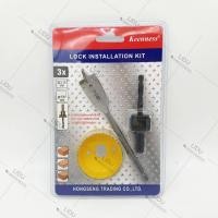 ราคา ชุดเจาะประตูลูกบิด ชุดเจาะลูกบิดประตู 3ชิ้น โฮลซอว์เจาะประตู สว่านเจาะลูกบิด โฮลซอว์ เจาะไม้ โฮลซอ ดอกสว่านเจาะรู (7163900463)