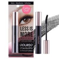 ราคา CATHY DOLL less is more mascara 8G เลสอีสมอร์มาสคาร่า เคที่ดอลล์ Less Is More Mascara เนื้อเบาสบาย ไม่หนักตา ด้วยเทคโนโลยีของ Nylon Fibre ที่ช่วยเคลือบขนตา (19295372659)